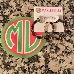 Marley Lilly hoop earrings